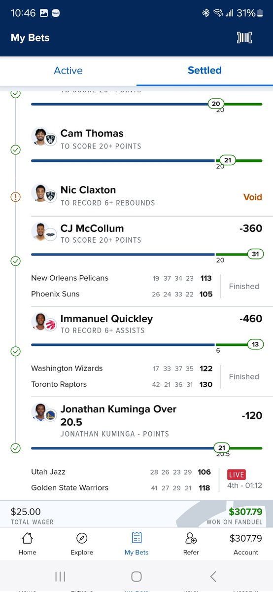 Olsusi33's tweet photo. @CodyBrownBets Added a few of the upside due to injury props!! https://t.co/ztarSdWHDZ