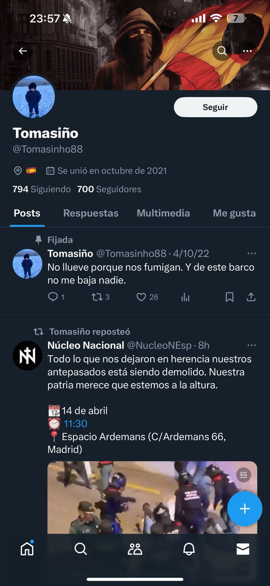 tomashuergo's tweet photo. Increíble. Encontre en un hilo a un Tomasiño español con la misma foto de perfil https://t.co/ezeKttFUpH