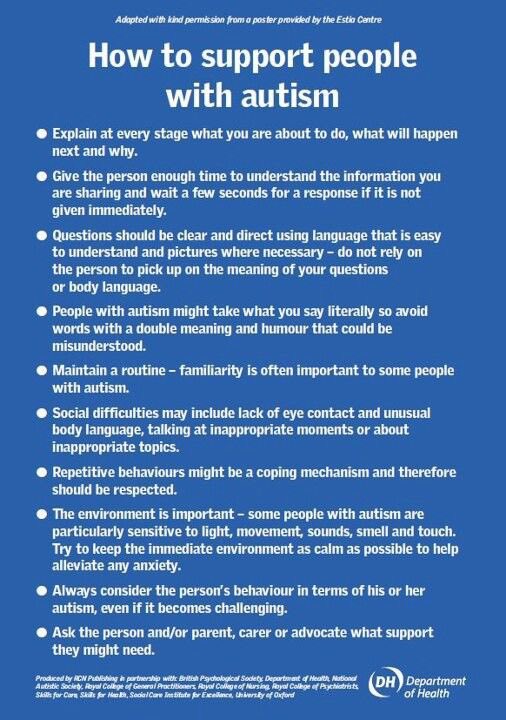 There are many ways to support children and adults with autism. Keeping a routine, explaining everything before and as it happens, helping them feel safe and asking clear questions are just a few important ways to support those with autism. #keyportpublicschools #AutismAwareness