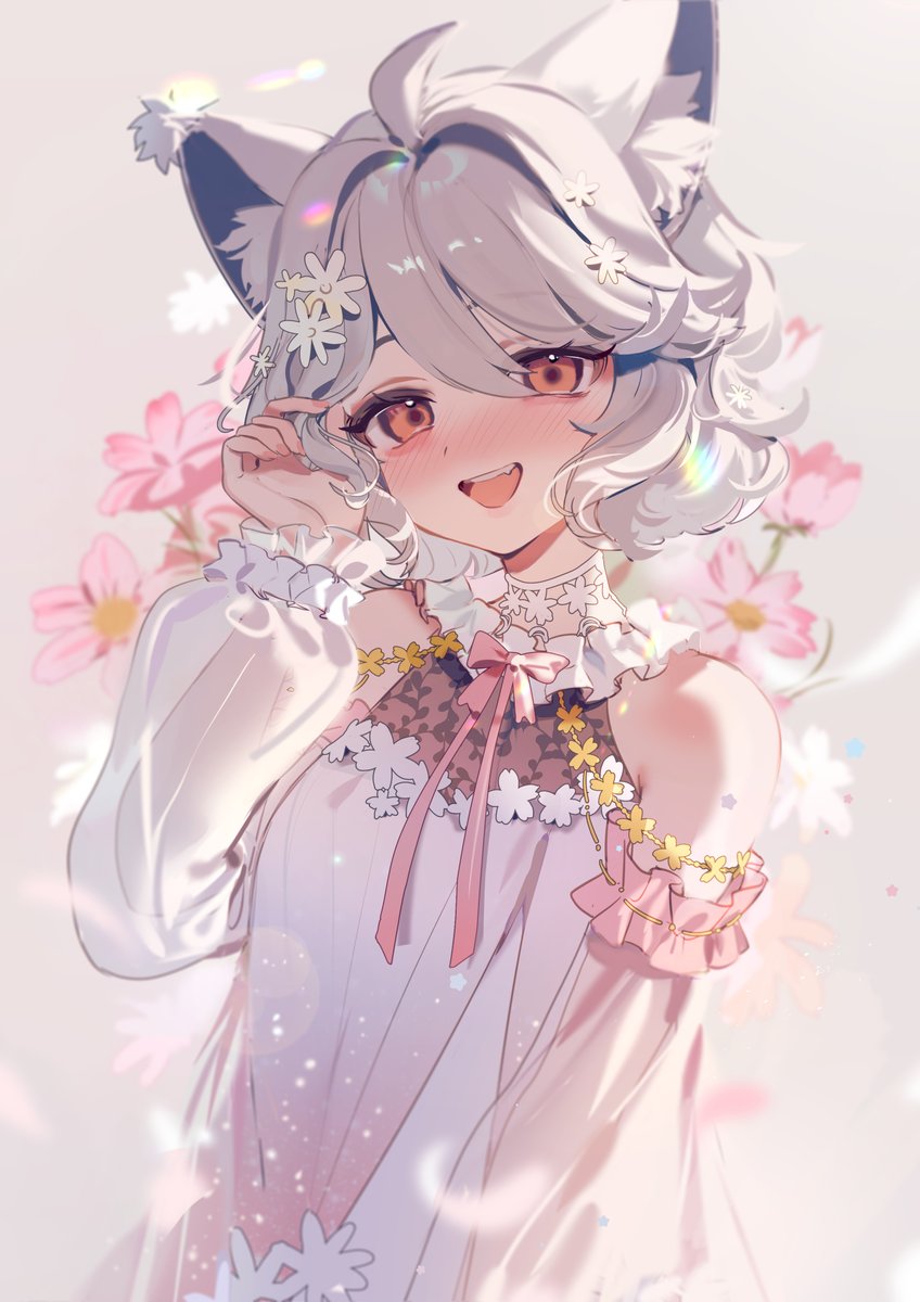 瑪麗短髮太可愛了忍不住畫了!! 薩摩耶最高🌸😍😍
#瑪麗的畫像長廊