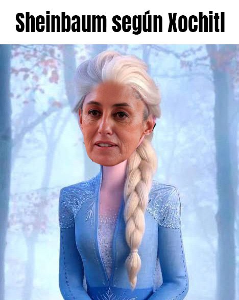 Sheinbaum según Xochitl... #LaDamaDeHielo 

#DebateINE