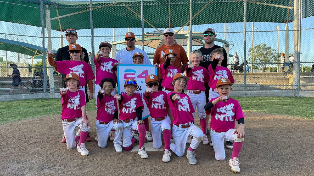 Congrats 9U NTL on the ship! Strikes against Cancer Tournament. 17 years playing in this event for a great cause. @play24Sports