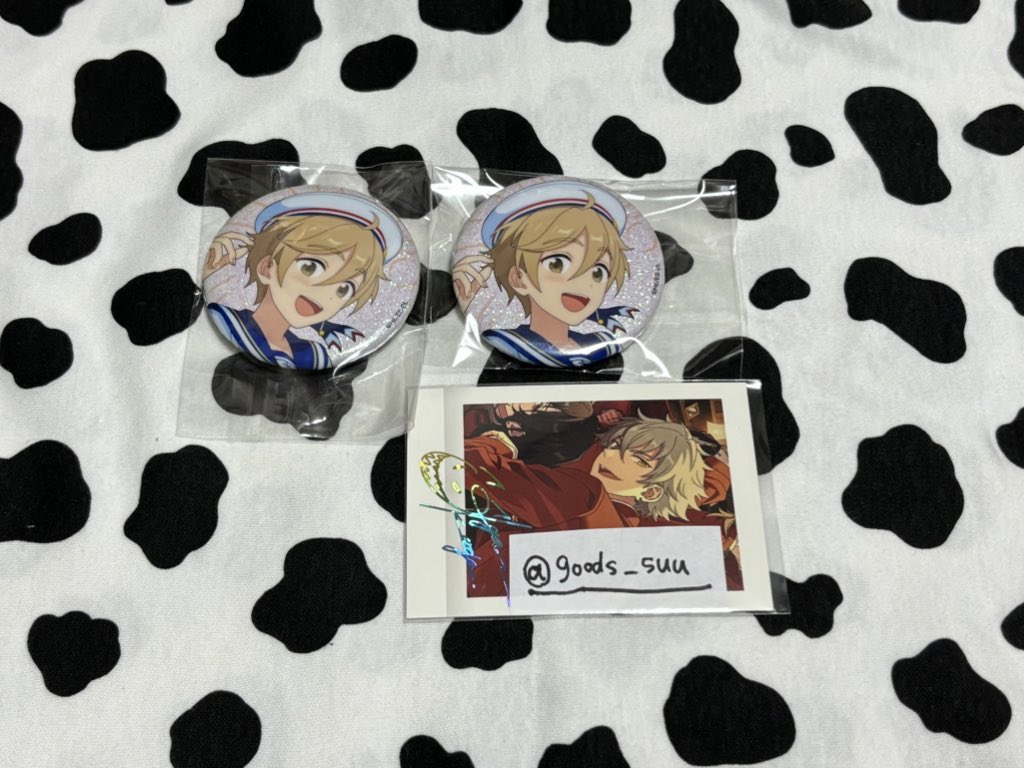 goods_suu's tweet photo. 【交換譲渡】
あんスタ スタライ リングライト 缶バ

譲)リンライ:燐音 HiMERU 薫2アドニス3みつる 友也 北斗 真 
缶バ :友也

求)リングライト 零 巽 こはく
缶バ 晃牙 

燐音は零と交換優先

郵送交換になります。

お気軽にお声掛けください https://t.co/SJaem4LAk3