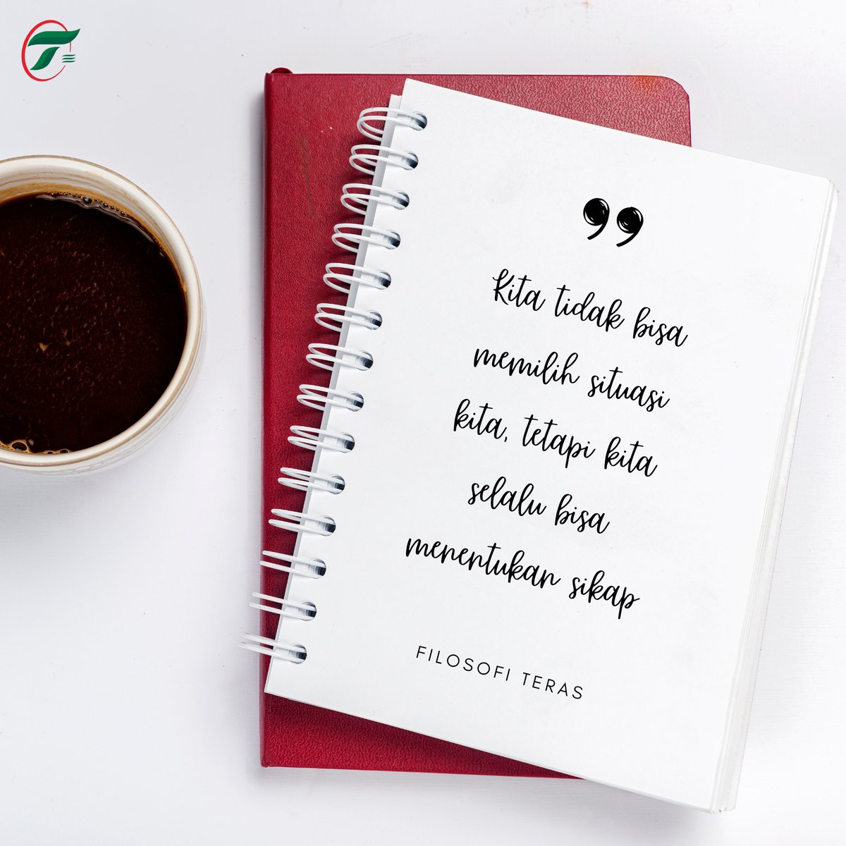 Togamas's tweet photo. "Positive Thinking menipu pikiran kita. ...sekadar menyuruh orang berpikir realistis saja juga tidak memberikan hasil yang baik.”
Kutipan dari sebuah buku yang sangat menginspirasi bagi pembacanya. Mungkin ada saran kutipan dari buku lain yang bisa admin upload?
kasih saran ya ka https://t.co/WI8oT8fmJv