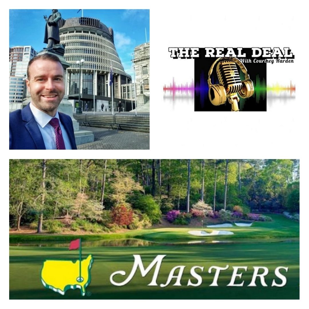 It's #themasters    week and looking forward to the guests coming on @gettherealdeal starting this Monday evening, April 8th with @WinDailySports analyst @deepdivegolf