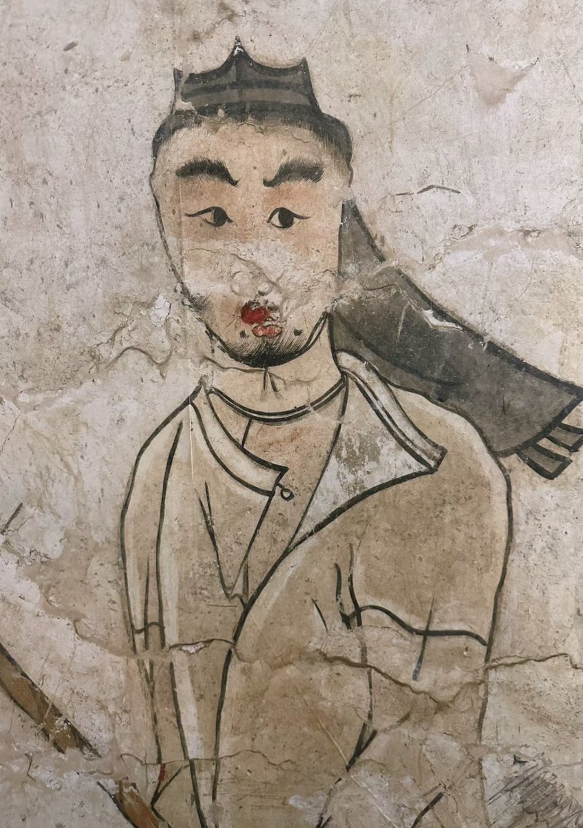 北斉男子図鑑｜徐显秀墓壁画 北斉（ほくせい、550年 - 577年）は、中国