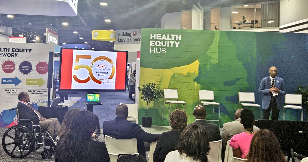 Celebrating Dr. Richard Allen Williams' legacy and his visionary leadership today! Thank you, @RWilliams_MD, for giving us a seat at the table of #cardiology and paving the way for so many generations of #cardiologists 🙏🏾 @ABCardio1 #ACC24 @ACCinTouch