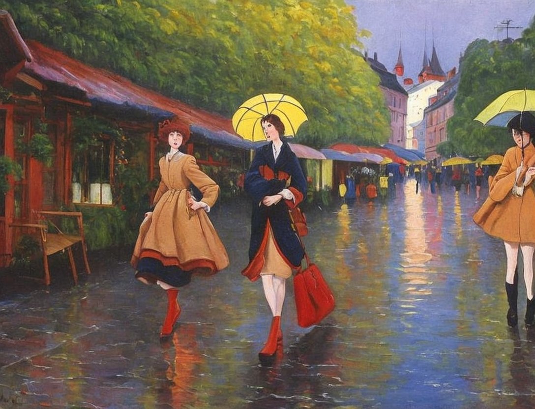 CatoSapienti's tweet photo. "Strut"
Strut, strut, strut
Through the cold rain.
I like the way you look.
Like the weather.
I'm so madly in love with you!

#poetry #poem #poems #aiart #poet #poets #poetsoftwitter #poetrycommunity #poetryisnotdead #poetryporn #poetrylovers #poetryislife #poetrygram https://t.co/ubW0mYL3ak