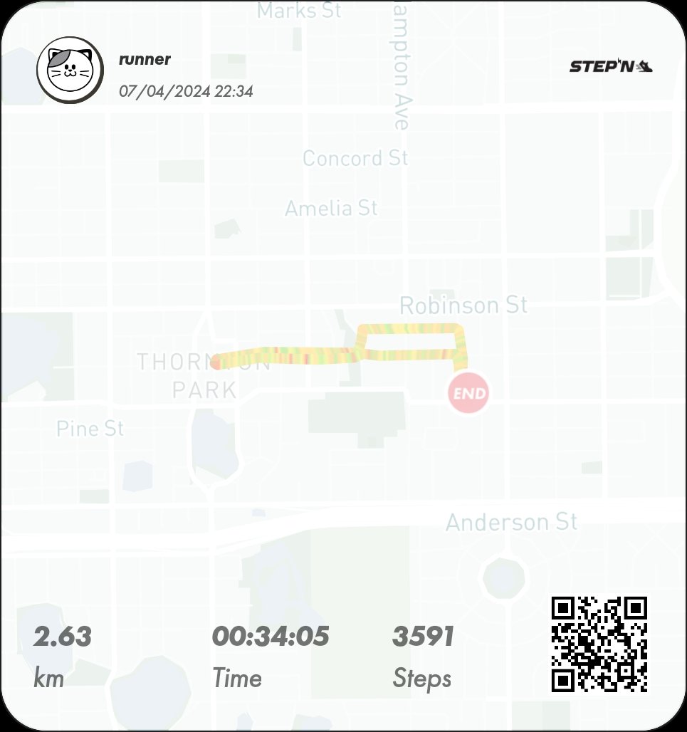 waviesmist's tweet photo. First time in 2 years using the @Stepnofficial app they detect I cheated in my walk - I don't get it, how I even cheated in 33 min avg-paced walk- wtf!! https://t.co/pQ4XUjZx8y