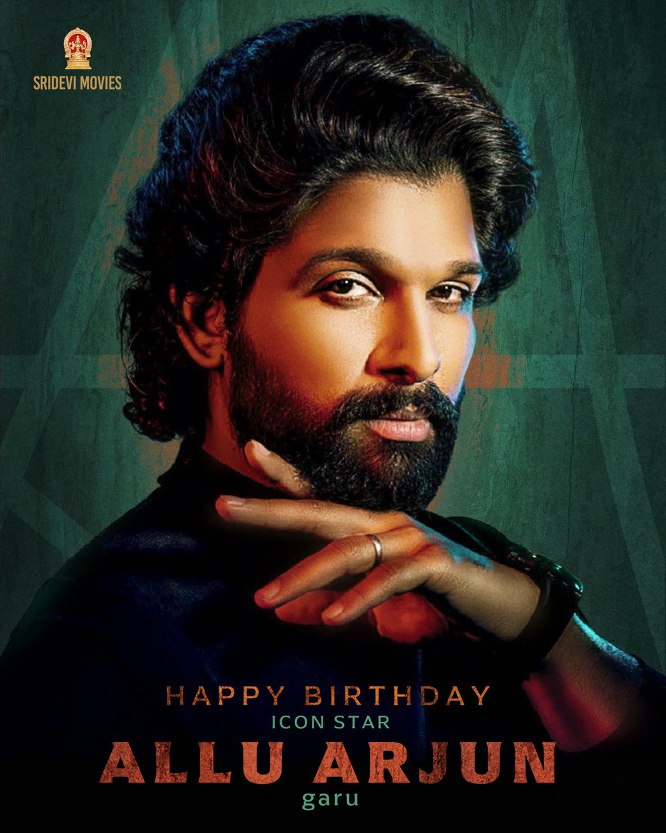 Wishing the extremely talented, Icon StAAr @alluarjun garu a Happiest Birthday 💐 Wish you a Massive Blockbuster with #Pushpa2 & many more ahead 🔥 #HBDAlluArjun #HBDIconStAAr