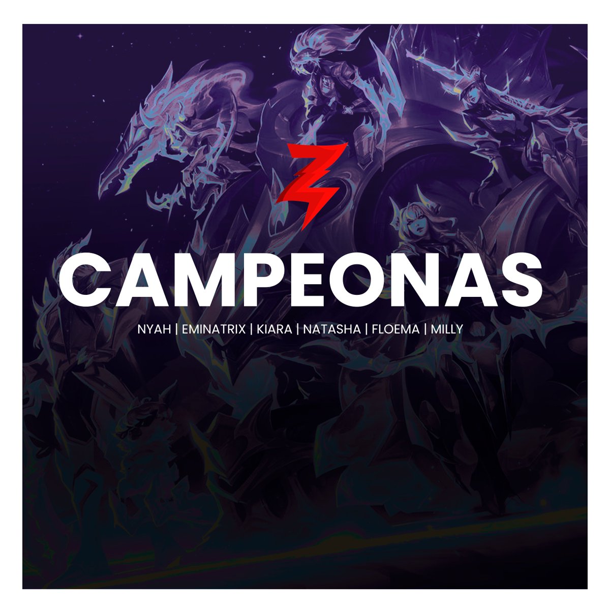 ¡TENEMOS A LAS PRIMERAS MICHI-CAMPEONAS! 

En un 3-0 que pensamos nos llevaría a una cuarta partida nos dejan en un tremendo cierre para Zeirdrons
Estralitas buff. 

¡Felicidades!