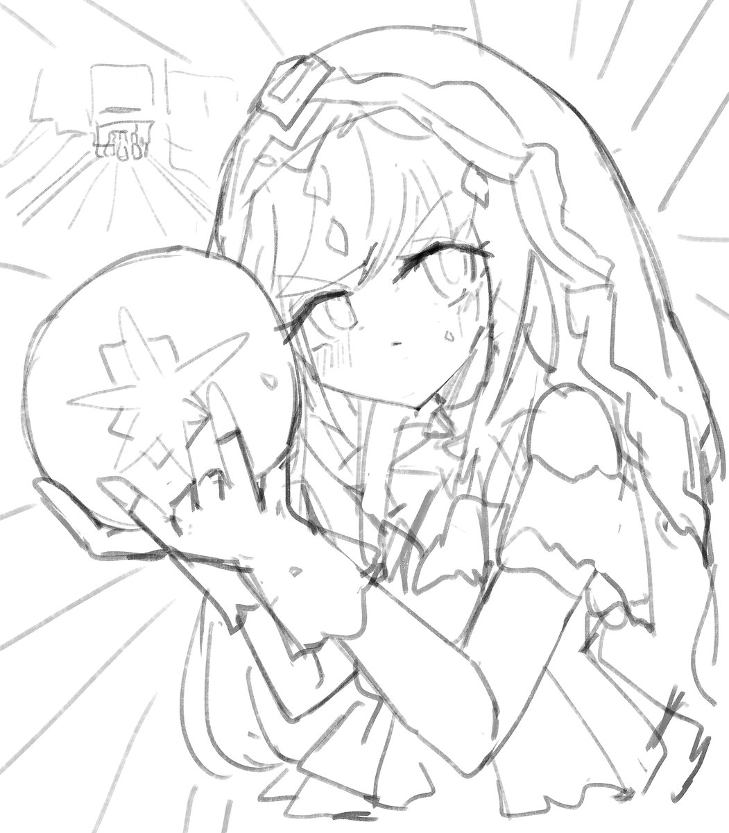 #EternalReturn #ER_Fanart 
ボーリングアディナとエモートのエステル

このペン描きやすくてイイナァ 