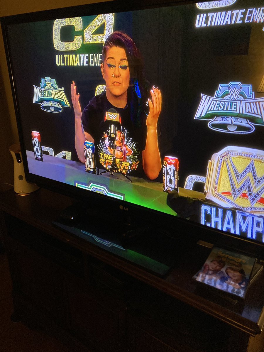 Bayley putting Jada Stone over in her press conference!!