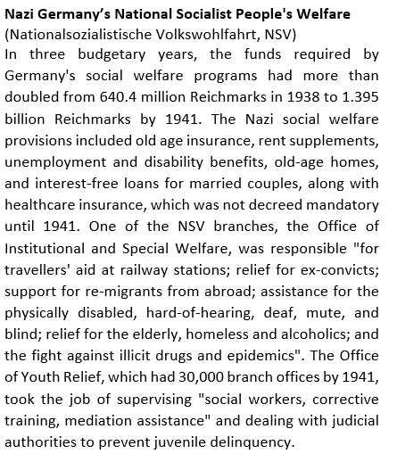 carpenukem4ever's tweet photo. @TheLiverReturns @HNTurtledove Because they aren't Nazis. Nazis and Fascists were collectivists. They hate Laissez-Faire capitalism, believed in government control over private life and commerce and they funded massive welfare states. What Republicans stands for those idea? Smarten up! https://t.co/goLicUiEI9