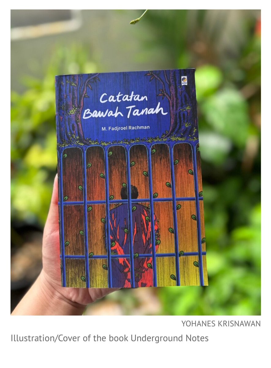 #UndergroundNotes #CatatanBawahTanah by Dr. M. Fadjroel Rachman a poem anthology at New Order Prisons or Soeharto's Prisons @penerbitkpg ~ #BungFADJROEL a tribute to the missing activist/poet #WijiThukul kompas.id/baca/english/2…