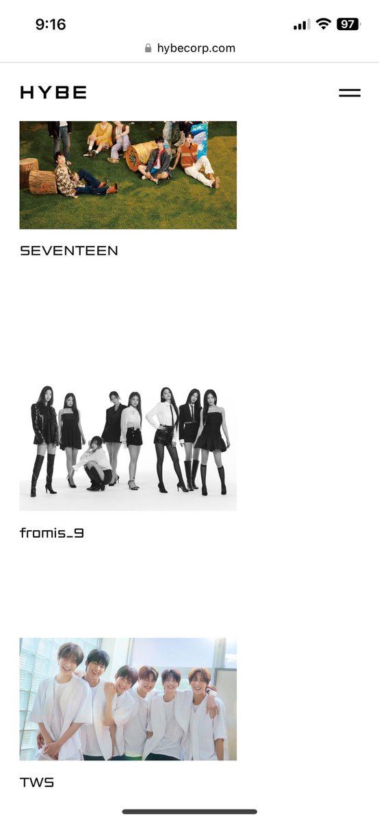 pristinthinker's tweet photo. Sunghana might have finally left Pledis (as Artists) 👀👀 They’re both missing from Pledis &amp; Hybe’s Websites https://t.co/u4knJw2RyM