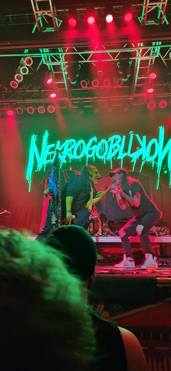 imbucket's tweet image. First time seeing Dethklok, Dragonforce, and Nekrogolblikon and they didn't disappoint, great show
#dethklok #dragonforce #nekrogoblikon
@brendonsmall @DragonForce @Nekrogoblikon