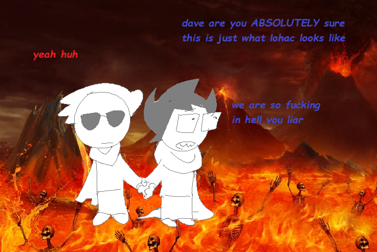 oomf told me they were going right to hell so #johndave