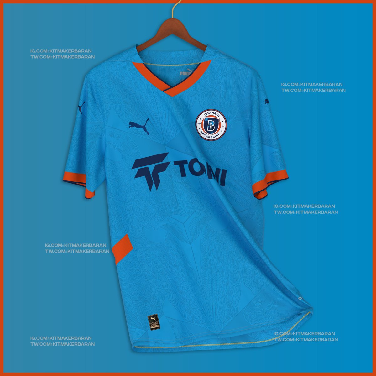KitmakerBaRaN's tweet photo. 🦉Rams Başakşehir X Puma Concept Jersey💫

Mockup By @victorieux35 

Logo By @barbaneradesign 

🏷️#RamsBaşakşehir #Puma #Jersey #Design #Art #Opoku #Piatek #Todini #GraphicDesign #SüperLig #CLO3D https://t.co/b74dOoGLFy