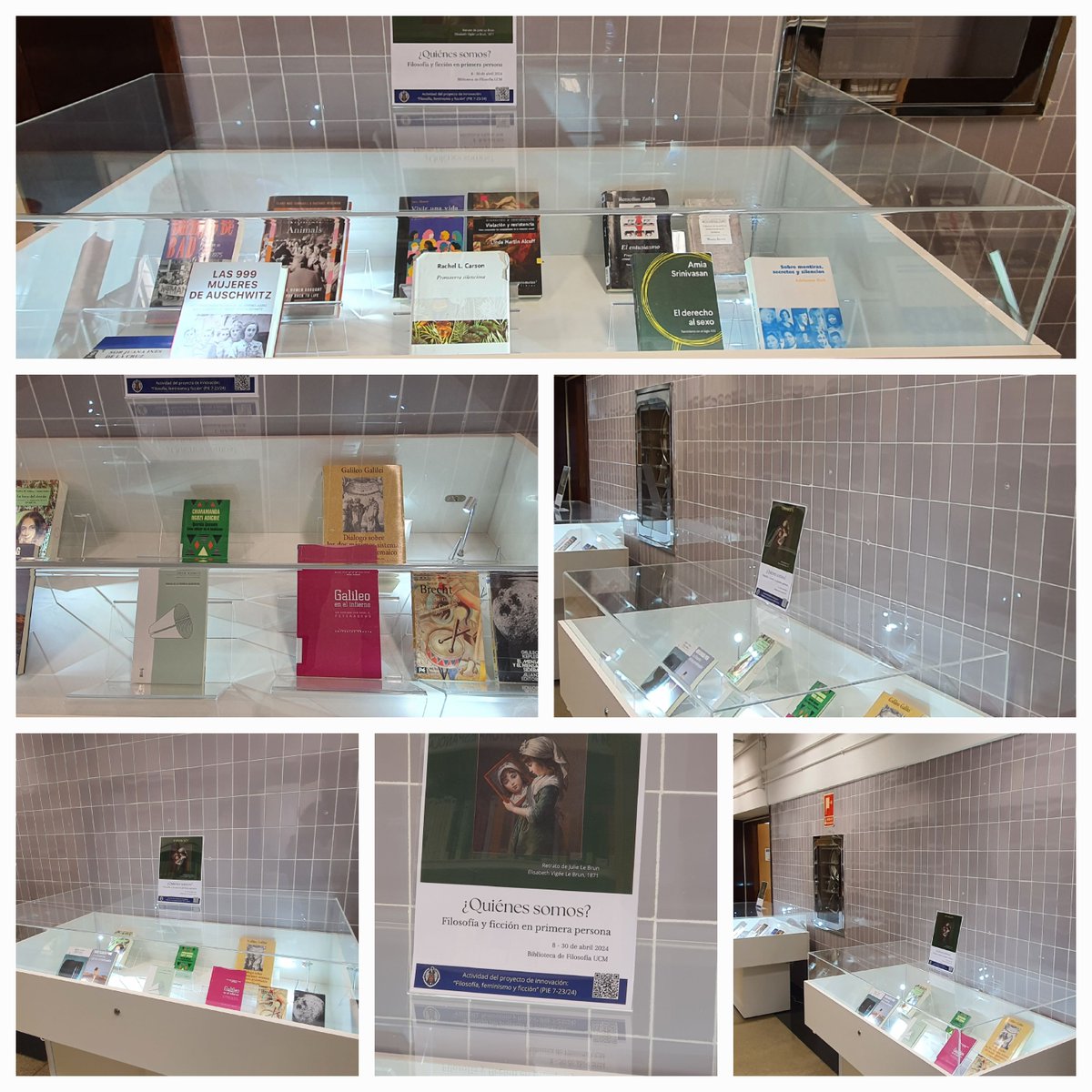 FilosofiaUCM's tweet image. 📢 Hoy se inaugura en la @Filosofia_BUCM la exposición "¿Quiénes somos? Filosofía y Ficción" del Proyecto @filosinnova 

Podéis pasaros a verla entre el 8 y el 30 de abril. 

Tenéis toda la información en la web biblioteca.ucm.es/fsl/quienes-so…