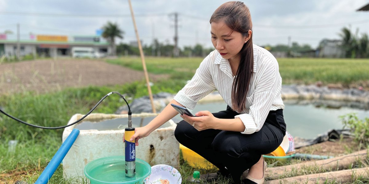 In #Vietnam’s Mekong Delta UTS-ISF’s #WaterForWomen RECHARGE project is investigating strategies to harness & safeguard groundwater for climate resilience. 👉wfw.fund/4cyoDgM @DFAT @AusAmbVN @AusAmbClimate @DCCEEW @UTSEngage #SDG6 #WorldWaterDay #WWD2024 #WaterForPeace