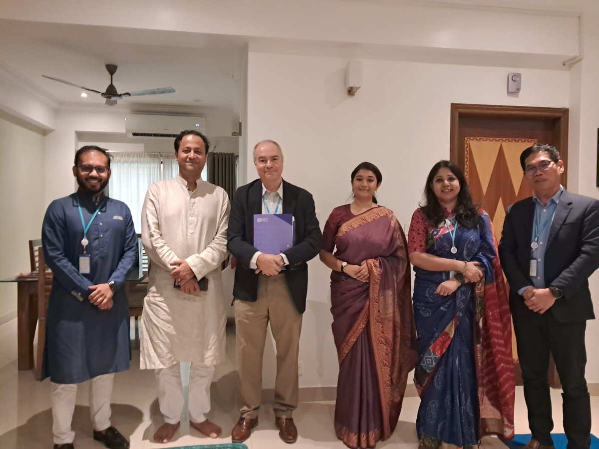 BithikaHasan's tweet photo. After a vibrant discussion with the Hon'ble Minister of Education @MohibulC_Nowfel on formation of Gender and Skills Taskforce 4 advancing gender equality in the skills and TVET sectors engaging MoWCA, NSDA &amp; other key actors with the technical support of @ilobangladesh. https://t.co/1gOQnf7uxv