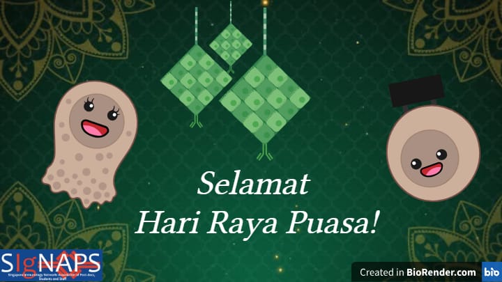 Dear fellow SIgN-tists, Selamat Hari Raya Haji to all our Muslim friends and colleagues! May you and your loved ones be blessed with peace and joy. -Professor Lam Kong Peng, ED SIgN