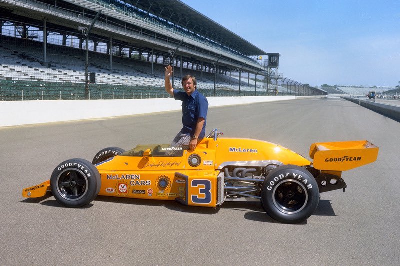 3 time #Indy500 champ Johnny Rutherford