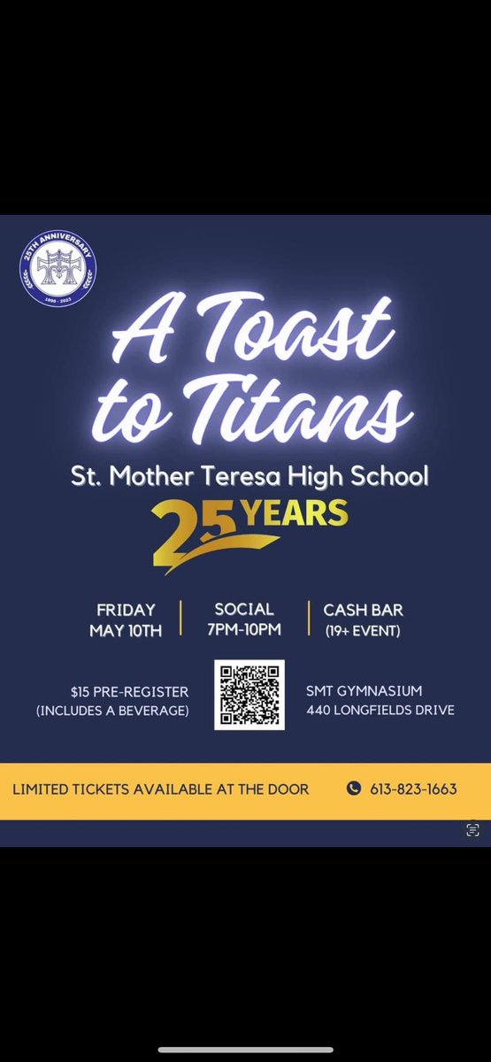 I can’t believe it has been 25 years! I was one of the originals who started up Mother Teresa high school (before the St was added) back in 1998. Look forward to seeing some former students and colleagues 😊