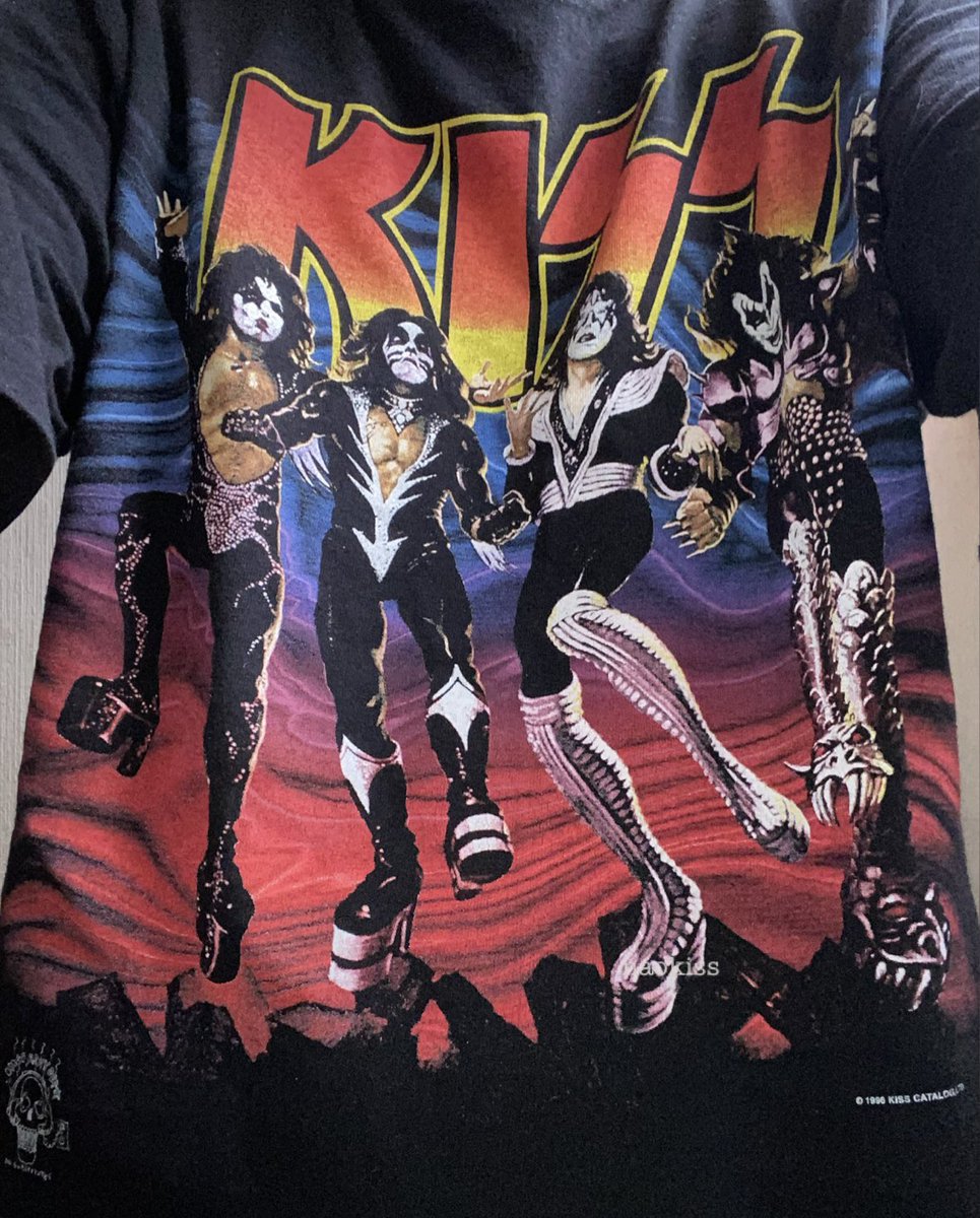 きょうのKISS #Tシャツ🔥
デストロイヤー #Tshirts
#KISS #KISSTshirt  #Tee #CollectingKISS #Merchandise