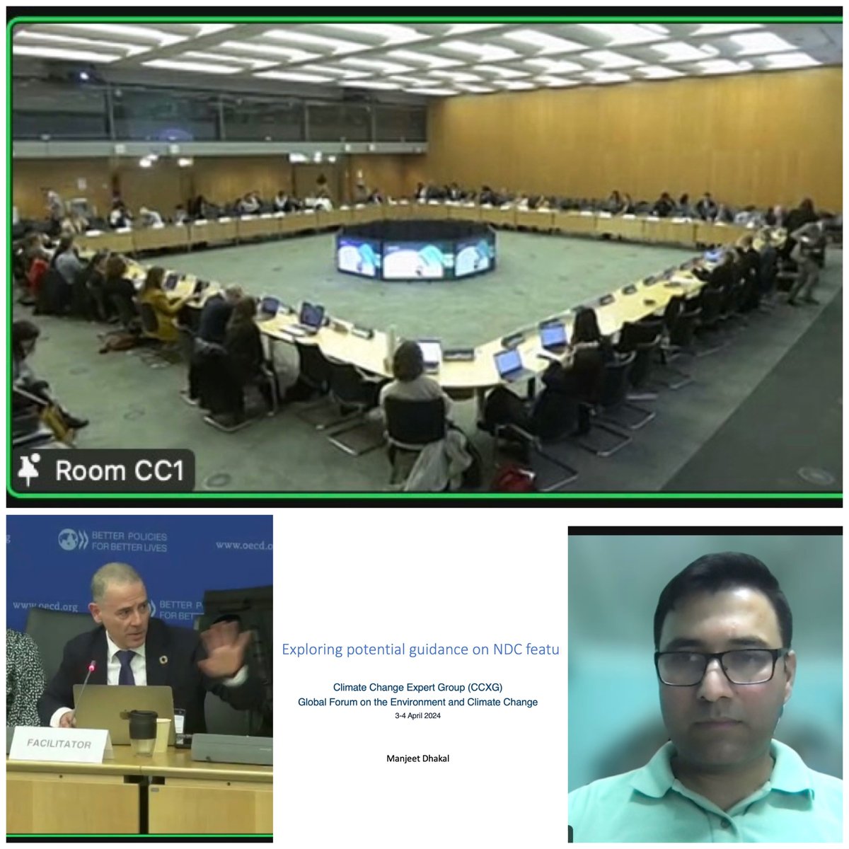 Grateful for the valuable discussions and insights at the @OECD_ENV Global Forum on the Environment and Climate Change on nationally determined contributions (NDCs) and new collective quantified goal (NCQG) on climate finance. I am pleased to have participated virtually and…