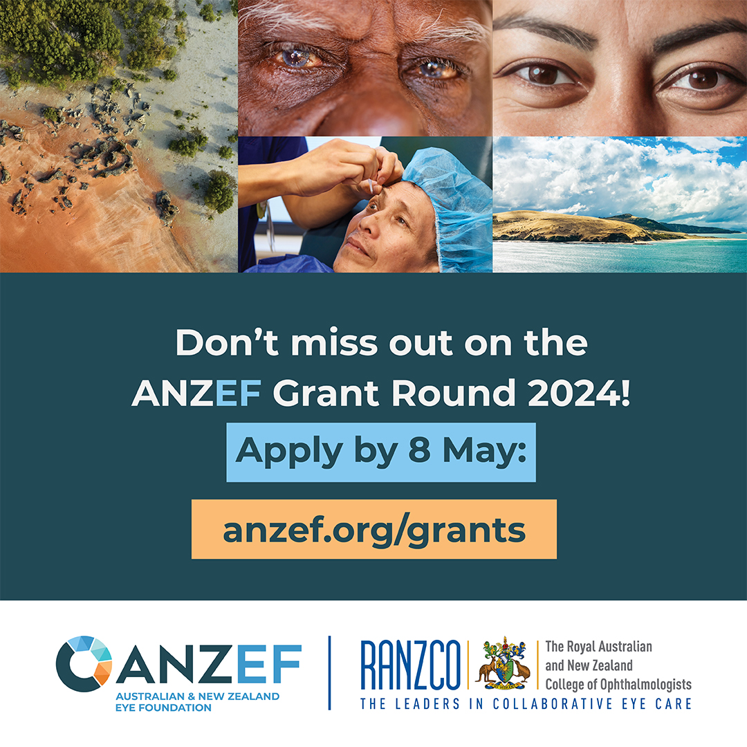 💥Only 1️⃣ month left to apply for the ANZEF Grant Round 2024! ⭐ Don’t miss out on having #ANZEF support your initiative that aims to advance eye health equity & access for communities in Australia, Aotearoa New Zealand & the Asia-Pacific region: anzef.org/grants