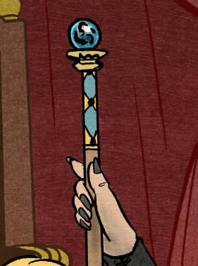Foulsham_Art's tweet photo. we are well past the point where i can share full pages or panels of #ElfWithNoName issue 2... but here's a cool walking stick handle I drew! Check the replies for a link to the Kickstarter pre-launch page so you don't miss the next #comicbook! https://t.co/mmHrQcHFF1