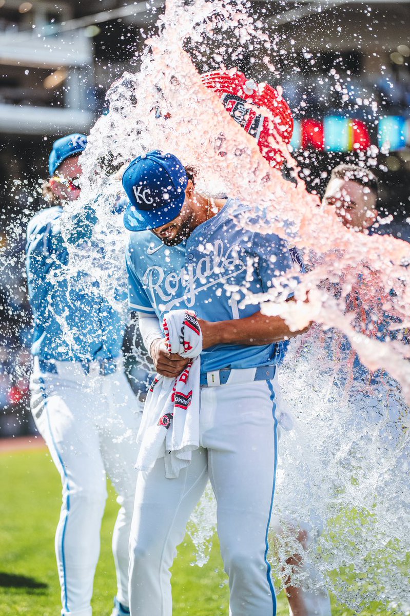 4 in a row for the boys in blue. The @Royals are playing some great baseball.