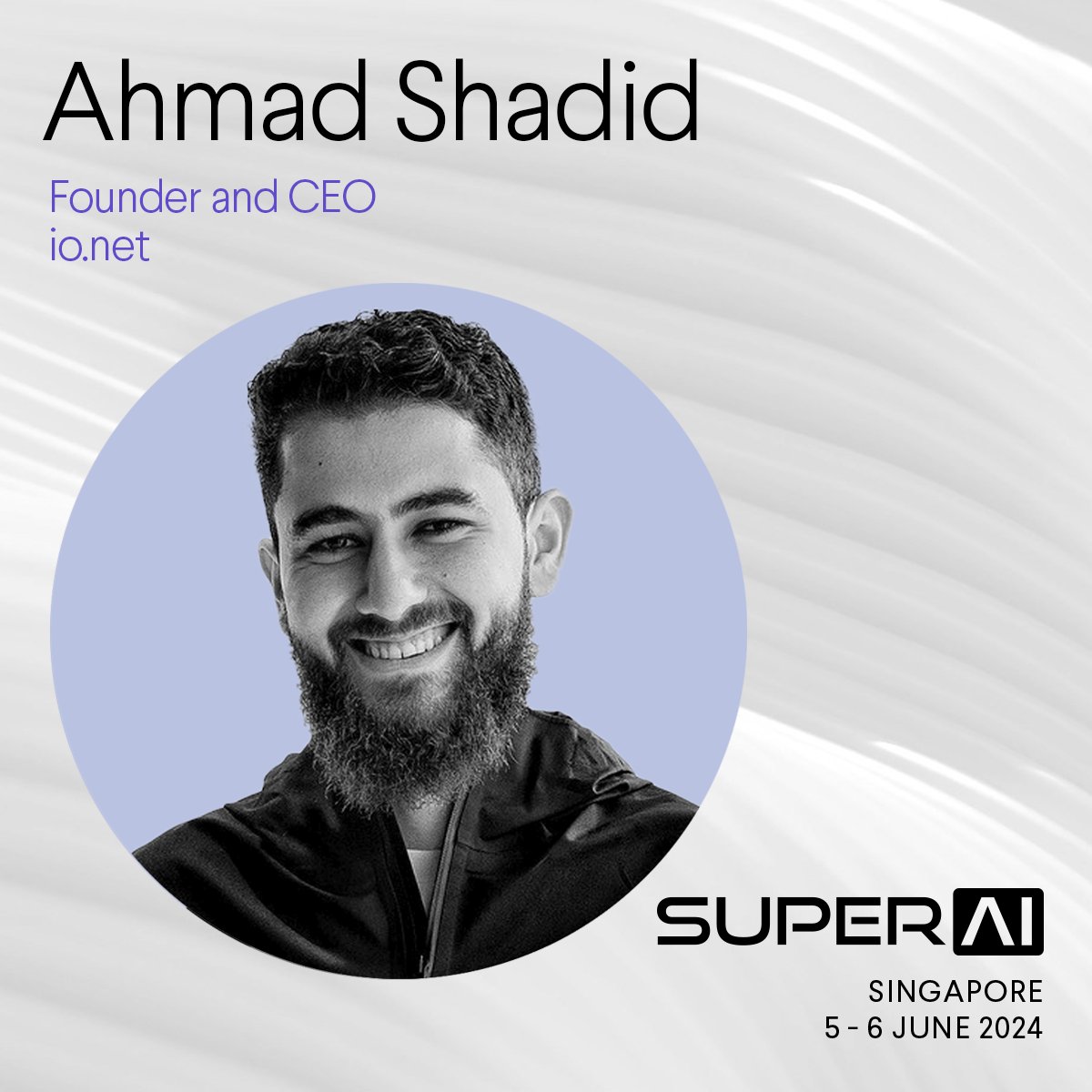 Join @shadid_io at #SuperAI Singapore. Ahmad is the Founder and CEO of @ionet, providing ML engineers with scalable clusters of geo-distributed GPUs at a lower cost than centralised cloud providers. Meet the teams building AI infrastructure this June.