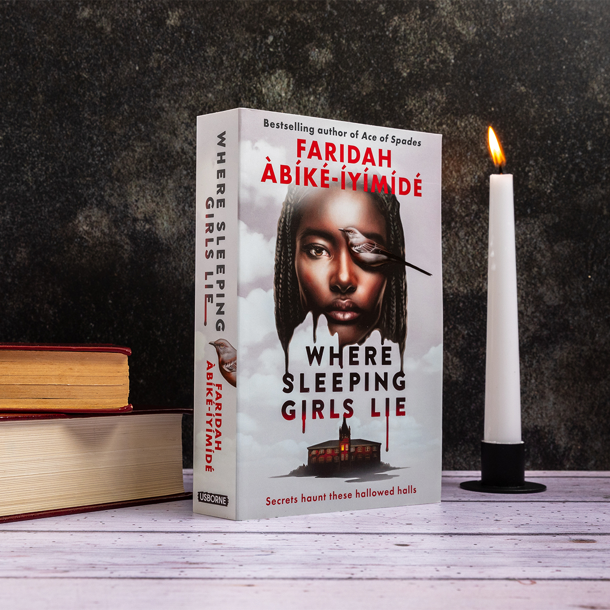 New from international bestselling author of Ace of Spades, Faridah Àbíké-Íyímídé. Where Sleeping Girls Lie is a haunting and compulsive new Dark Academia mystery of secrets, lies and revenge.