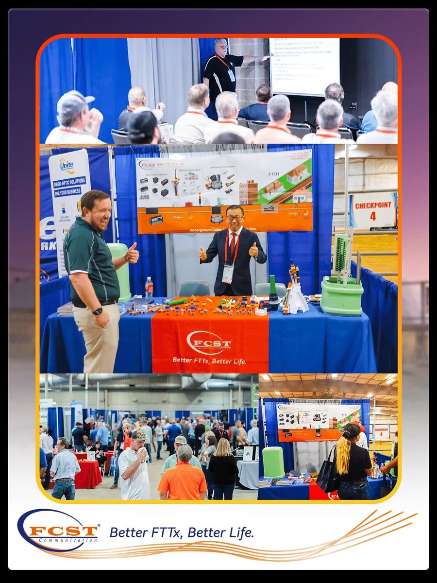 Had a great time at the TCEI expo 2024, thanks for everyone who stopped by our booth. In addition, we visited many local customers and thank you for your warm hospitality.

See you at ANGACOM in May~
fcst.com

#fttx #fiberoptics #TCEIEXPO #ANGACOM2024 #connectivity