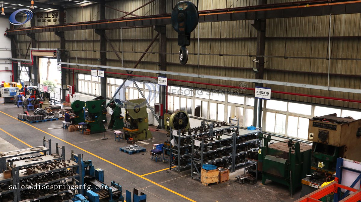 HegongDisc's tweet image. Ever wondered what keeps your machinery running smoothly? Our high-quality Belleville Springs, also known as disc springs, are the unsung heroes behind many industrial applications. 
#volutespring #ringsprings #Compressionspring #DiscSprings #SpringWashers #WaveSprings