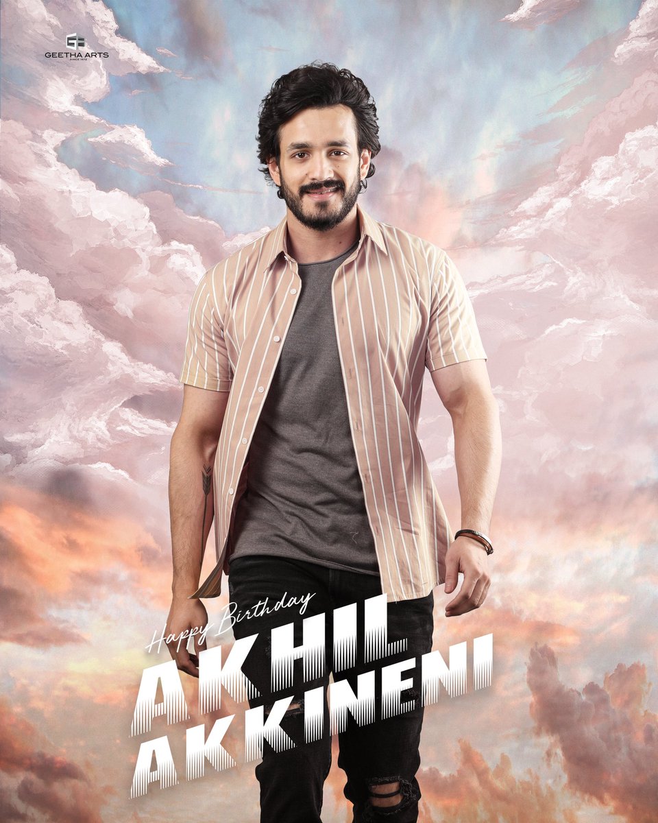 Here’s wishing the dashing and charismatic @AkhilAkkineni8 a very Happy Birthday. Cheers to an amazing year ahead! ❤️‍🔥 #HBDAkhilAkkineni ✨