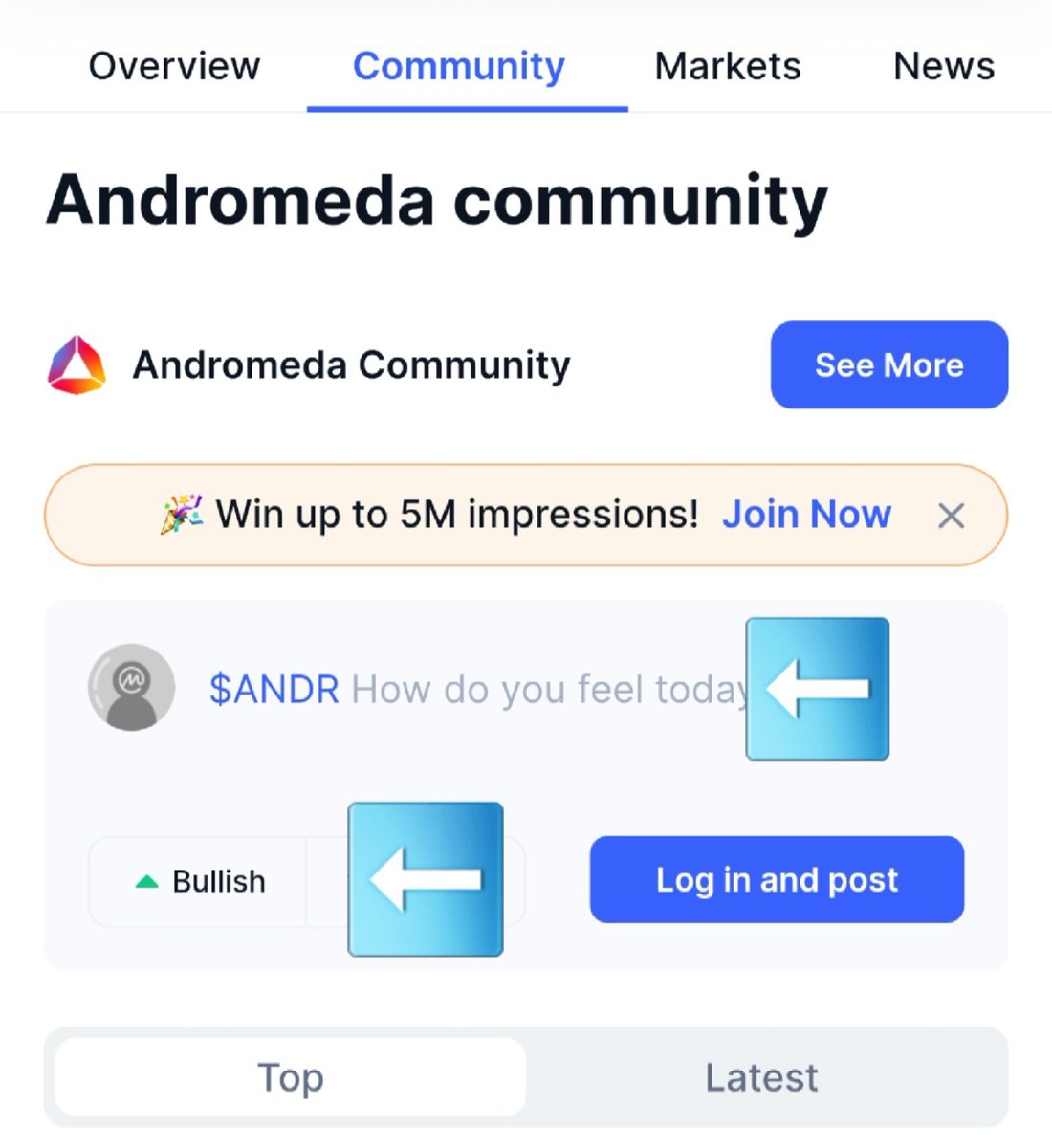 21RoundTable's tweet image. 🎉 @AndromedaProt $ANDR is listed  @CoinMarketCap 🎊

To celebrate we are giving away 50 ANDR to 5 people

How to enter
1. Click bullish on CMC
2. Write a comment on CMC
3. Post the screenshot in the comments below with cashtag $Andr

Link
coinmarketcap.com/currencies/and…

Drawn
April 15