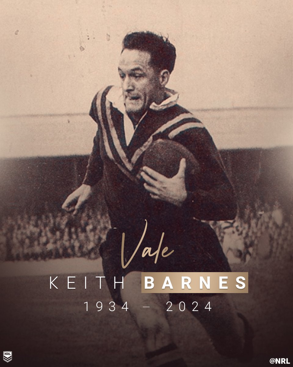 Vale Keith Barnes. Media Release: spr.ly/6017wrkG7