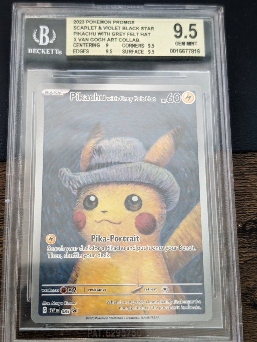 tpsreports12's tweet photo. @newagemiguel BGS 9.5 Pink Ink Dot Error Pika $250 obo Shipped PayPal GnS https://t.co/OHwx2uSqoJ