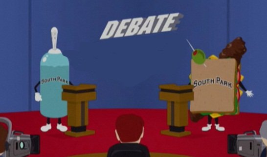 OscarEscandon's tweet photo. Resumen del #DebateINE be like... ¿En que momento México pasó a ser un episodio de south park? https://t.co/ZnXUz9fogZ