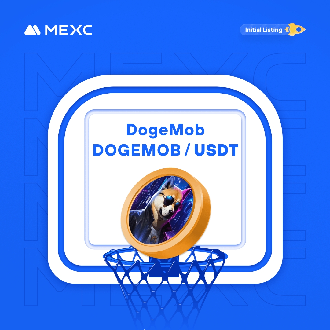 MEXC (@mexc_official) on Twitter photo We're thrilled to announce that the <a href="/DogeMobOfficial/">DogeMobOfficial</a> Kickstarter has concluded and #DOGEMOB will be listed on #MEXC!
🔹Deposit: Opened
🔹DOGEMOB/USDT Trading in Innovation Zone: 2024-04-08 06:00 (UTC)
Details: mexc.com/support/articl… We're thrilled to announce that the <a href="/DogeMobOfficial/">DogeMobOfficial</a> Kickstarter has concluded and #DOGEMOB will be listed on #MEXC!
🔹Deposit: Opened
🔹DOGEMOB/USDT Trading in Innovation Zone: 2024-04-08 06:00 (UTC)
Details: mexc.com/support/articl…
