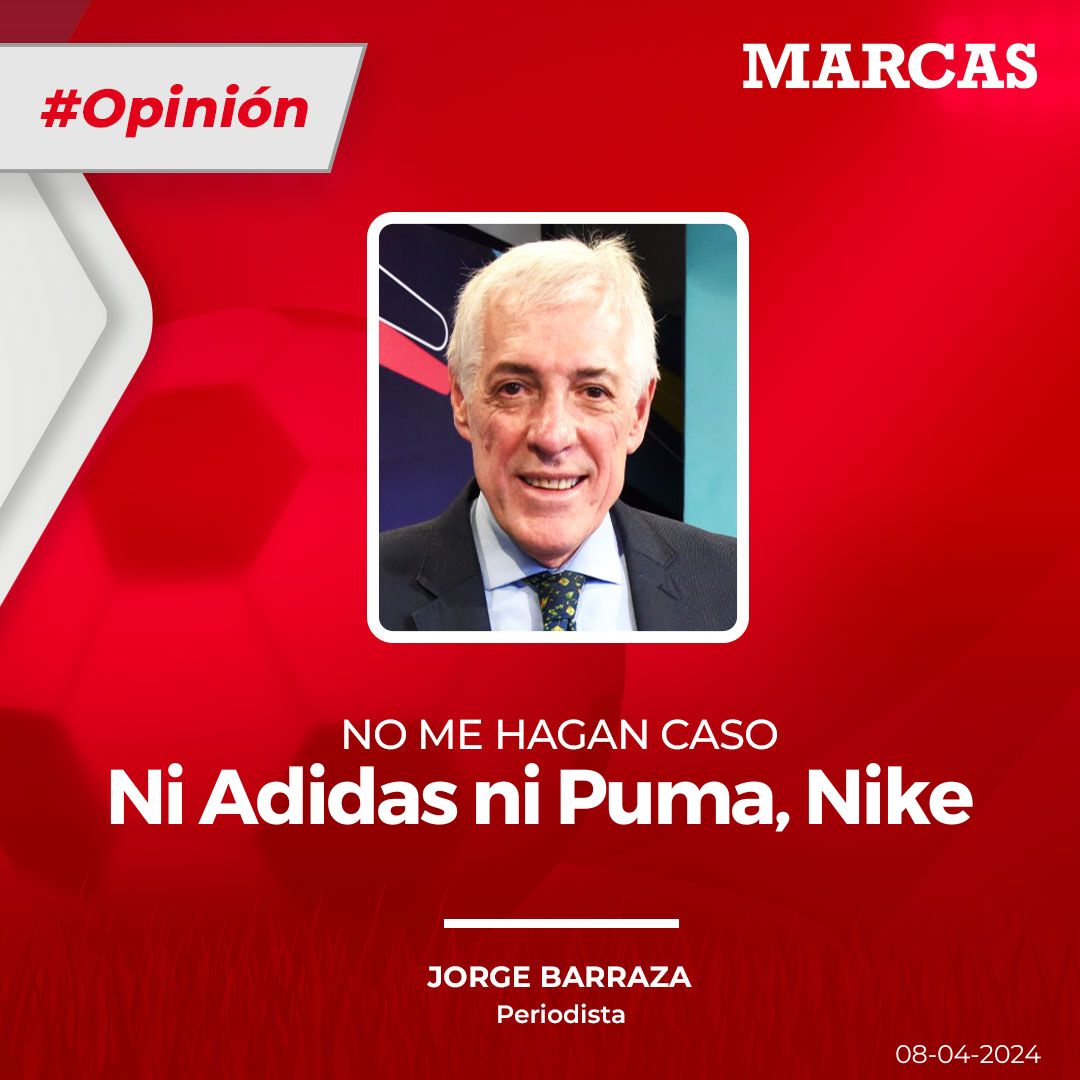 #ColumnaDeOpinión
@LaRazon_Bolivia
Ni Adidas ni Puma, Nike
👉 go.la-razon.com/YHXGbz