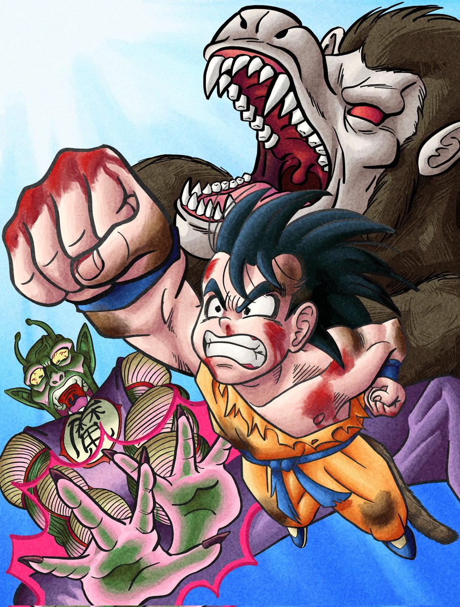 ivan_illus's tweet photo. Some #DragonBall love!! 🧡💥 https://t.co/tWDAo3pBLl