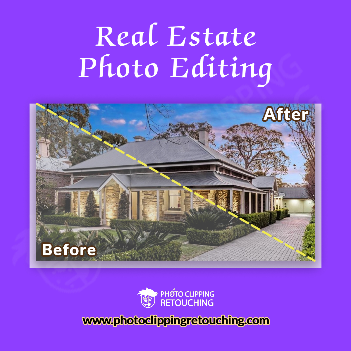 Turn Clicks into Closings with our Real Estate Photo Editing Service!
#RealEstateEditing #PropertyEnhancement #RealEstateMarketing #PhotosThatSell #PhotoEditing #EditingServices #GraphicDesign #PCRgraphics

Email: info@photoclippingretouching.com
Link: photoclippingretouching.com/real-estate-ph…