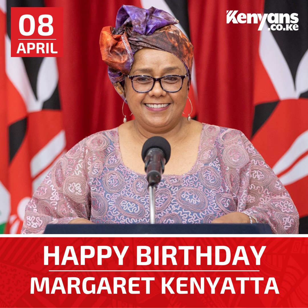 Wishing former First Lady Margaret Kenyatta a happy birthday as she turns 60
#KenyansBirthday