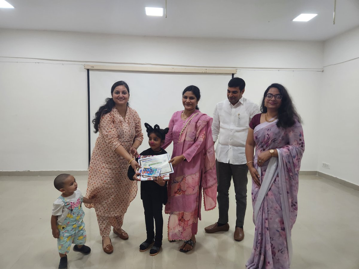 'Roars, chirps, and stomps of joy echoed at the Fancy Dress Competition conducted on National Zoo Lovers Day. A heartfelt thanks to our esteemed guests, Sh. Satish, Smt.Swapna & Smt. Poojita for making this event even more special!'