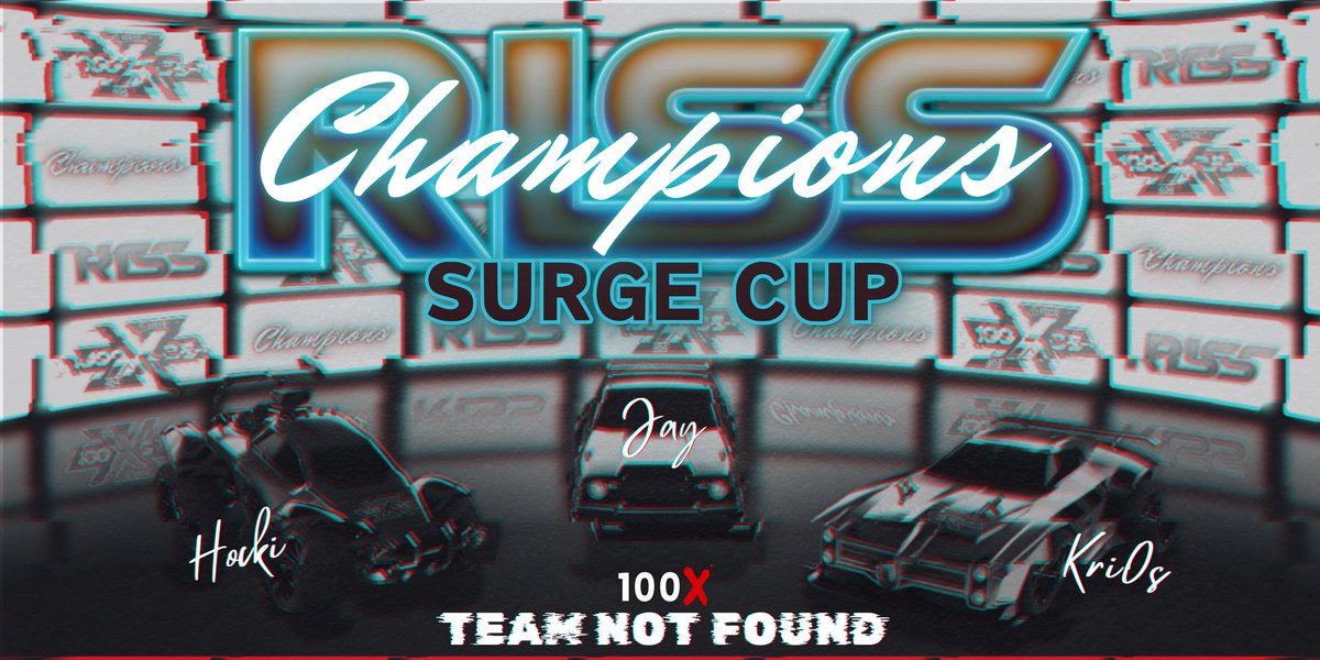 100X35 Esports (@100x35esports) on Twitter photo 🚨 WE ARE CHAMPS ONCE AGAIN!
Congratulations to 100X Team Not Found as they finish their story and finally claim the crown in <a href="/RLSS_RL/">Rocket League Splash Series</a>!
The redemption arc is officially completed!
@_Jay_RL
<a href="/Hocki_rl/">Nate Smith</a>
<a href="/kri0sRL/">Kri0s</a>
@stitch_rl
#WeAre100X 🚨 WE ARE CHAMPS ONCE AGAIN!
Congratulations to 100X Team Not Found as they finish their story and finally claim the crown in <a href="/RLSS_RL/">Rocket League Splash Series</a>!
The redemption arc is officially completed!
@_Jay_RL
<a href="/Hocki_rl/">Nate Smith</a>
<a href="/kri0sRL/">Kri0s</a>
@stitch_rl
#WeAre100X